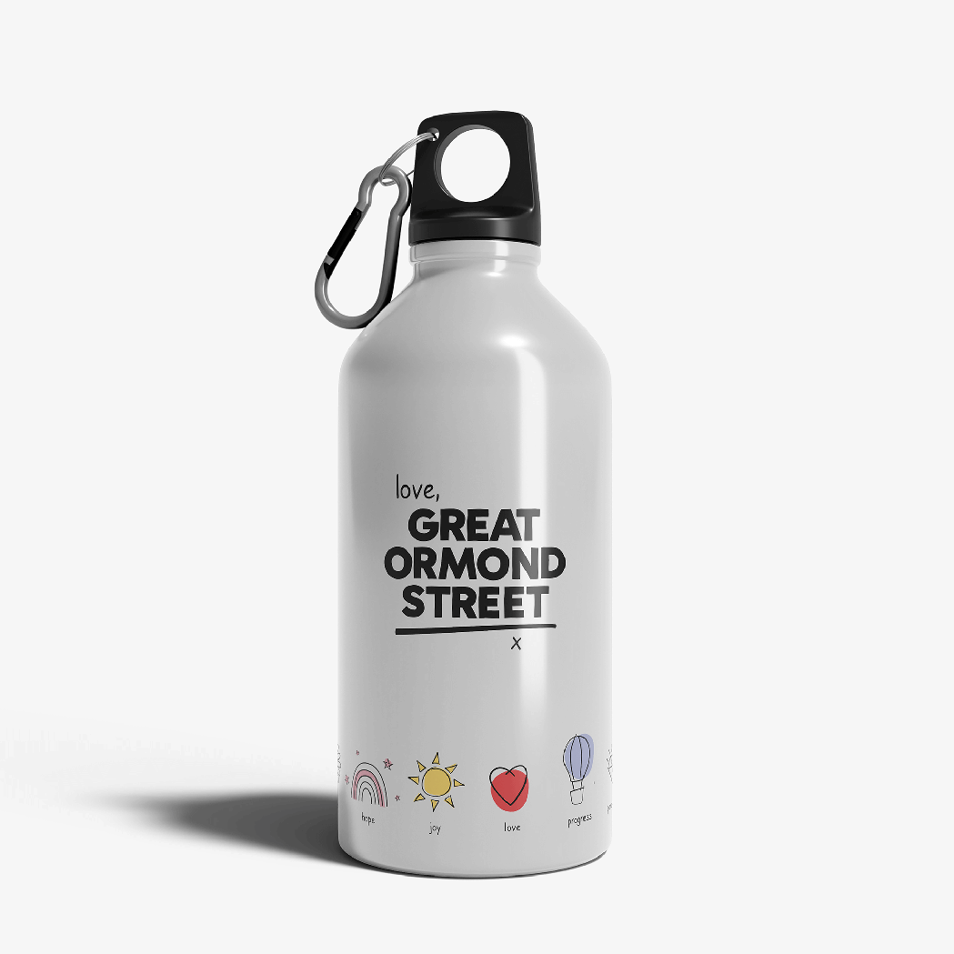 Love_great_ormond_street_charity_water_bottle