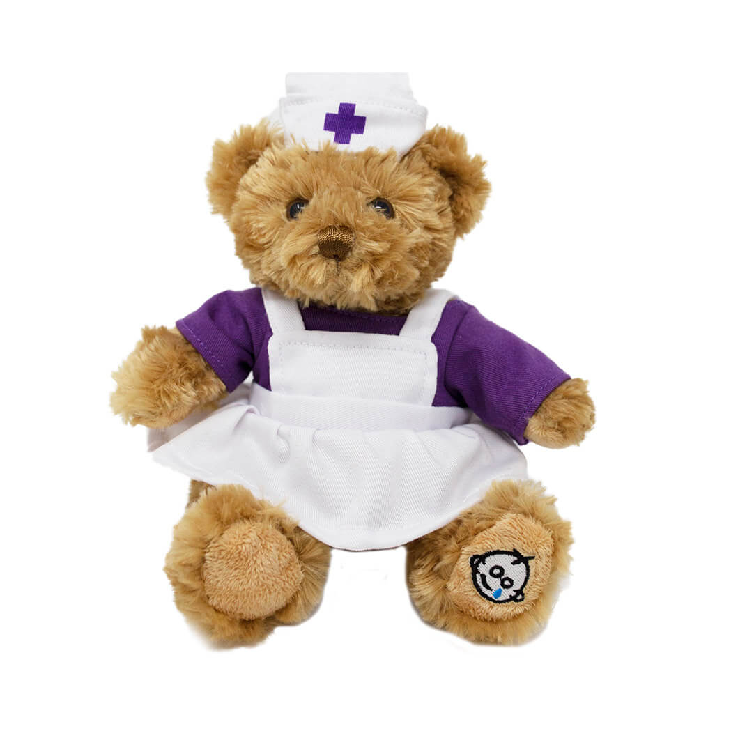 Nurse_wendy_charity_bear_with_great_ormond_street_logo
