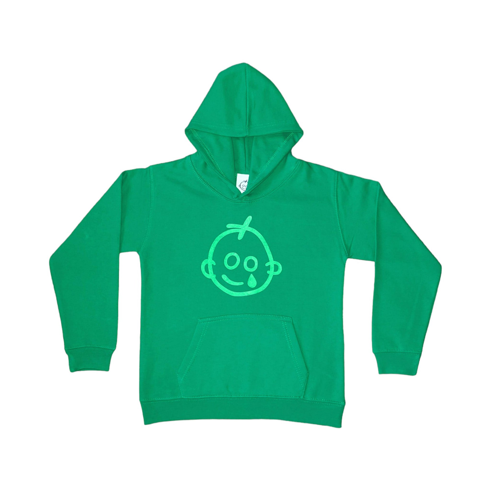 Green GOSH Logo Hoodie (Children's size)