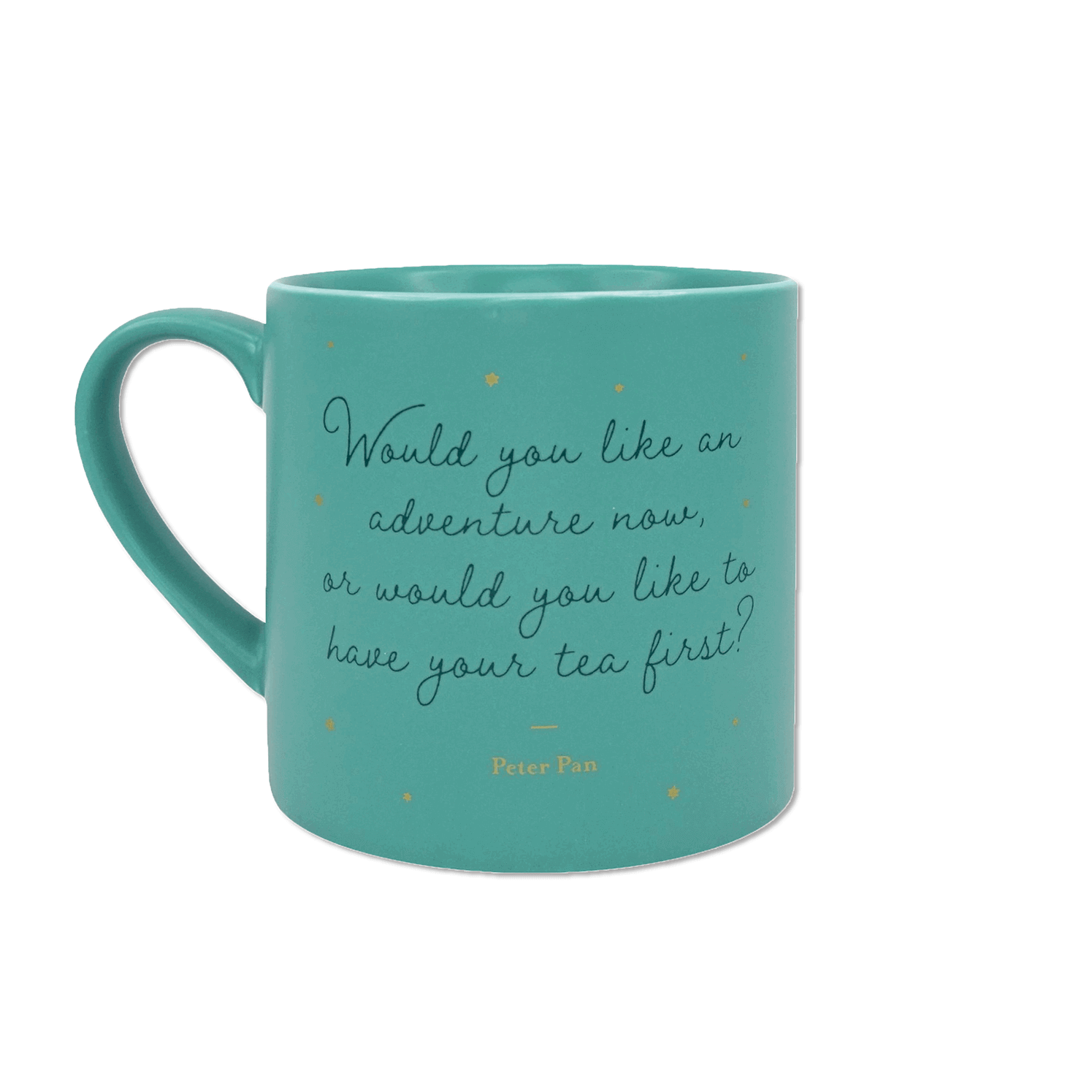 Would you like an adventure now or would you like to have your tea first quote mug