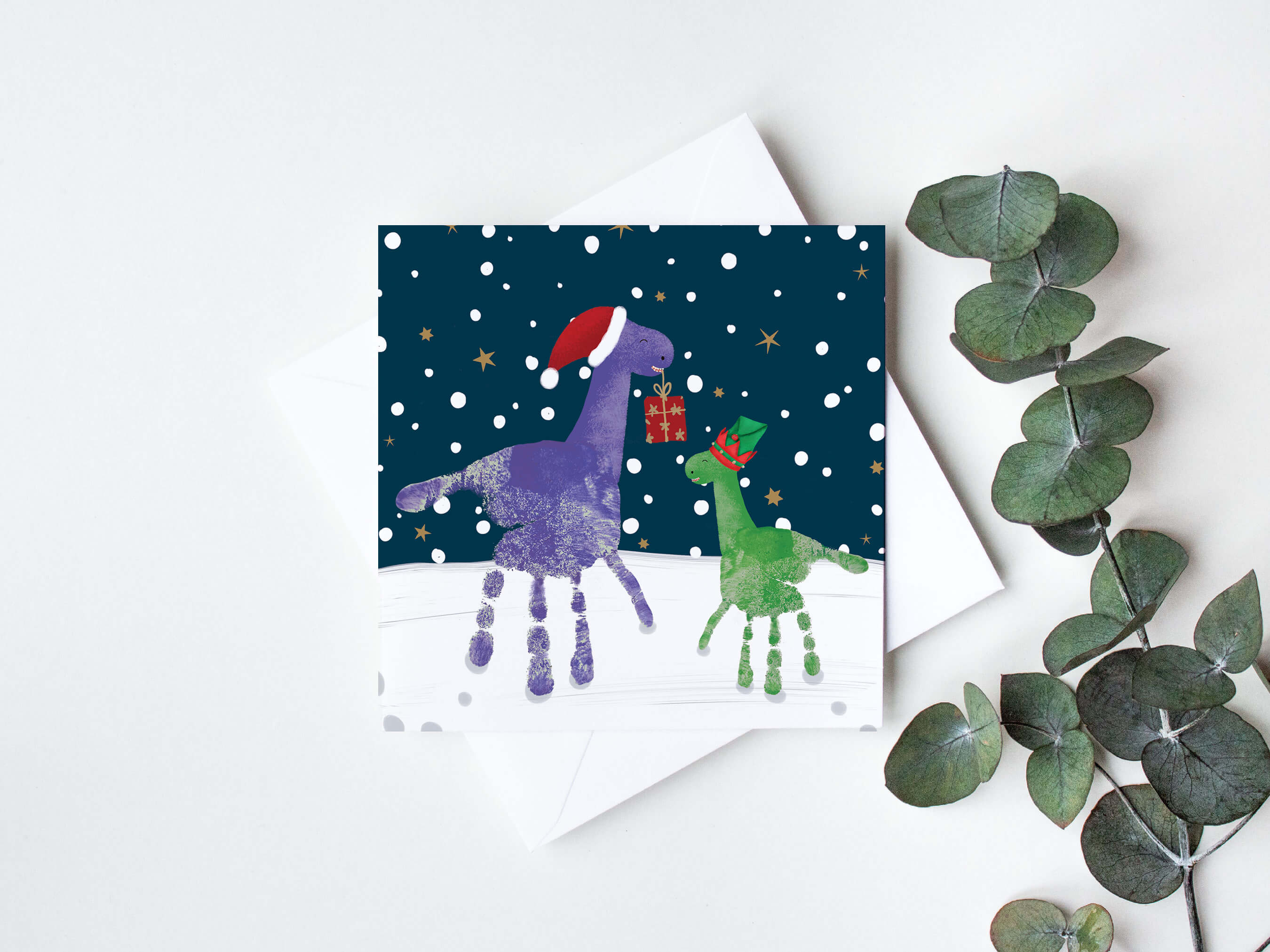 charity_christmas_card_with_henry_dinosaur_hand_prints